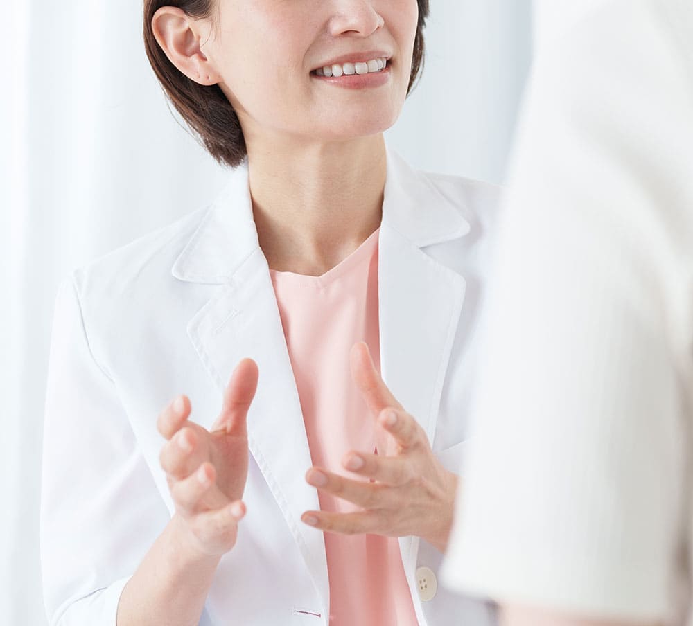 女性医師・スタッフによるやさしい皮膚科診療